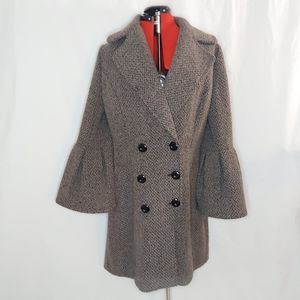 Anthropologie Pink Martini boho coat.